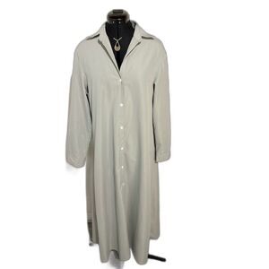 Long Sleeve Maxi Shirt Dress